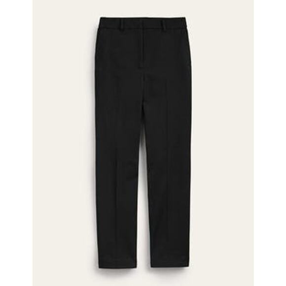 Boden Pants - Boden Bi-Stretch Crop Flare Trousers In Black